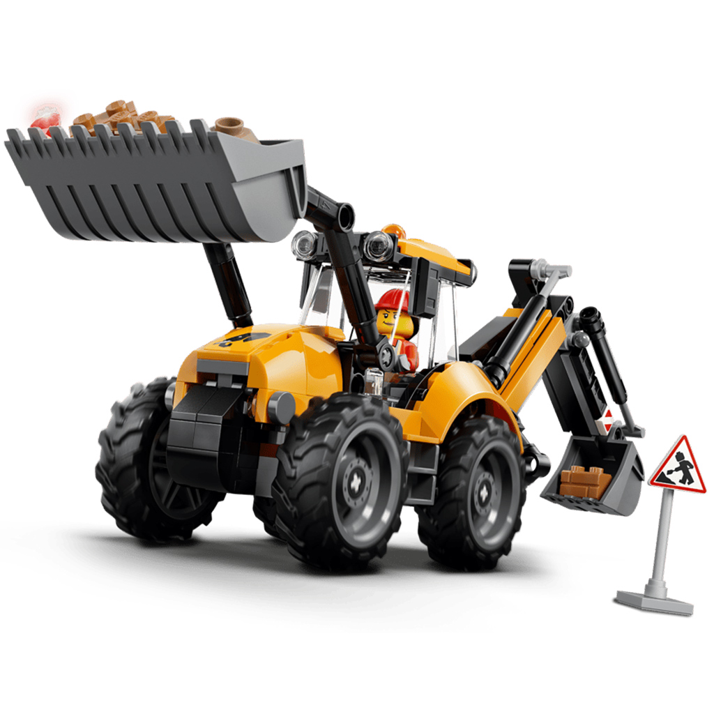 LEGO® City: Sárga árokásó-rakodó (60480) kép 3