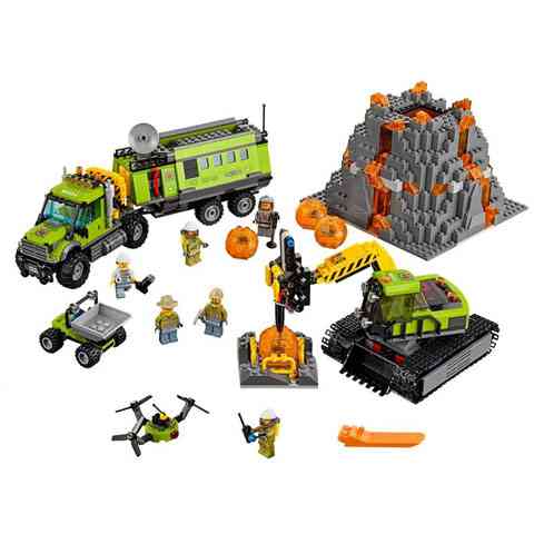 LEGO® City: Vulkánkutató bázis (60124) kép 2