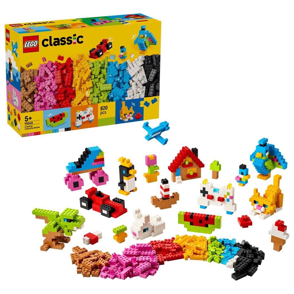 LEGO® Classic: Színes, kreatív kockák (11045) kép 1