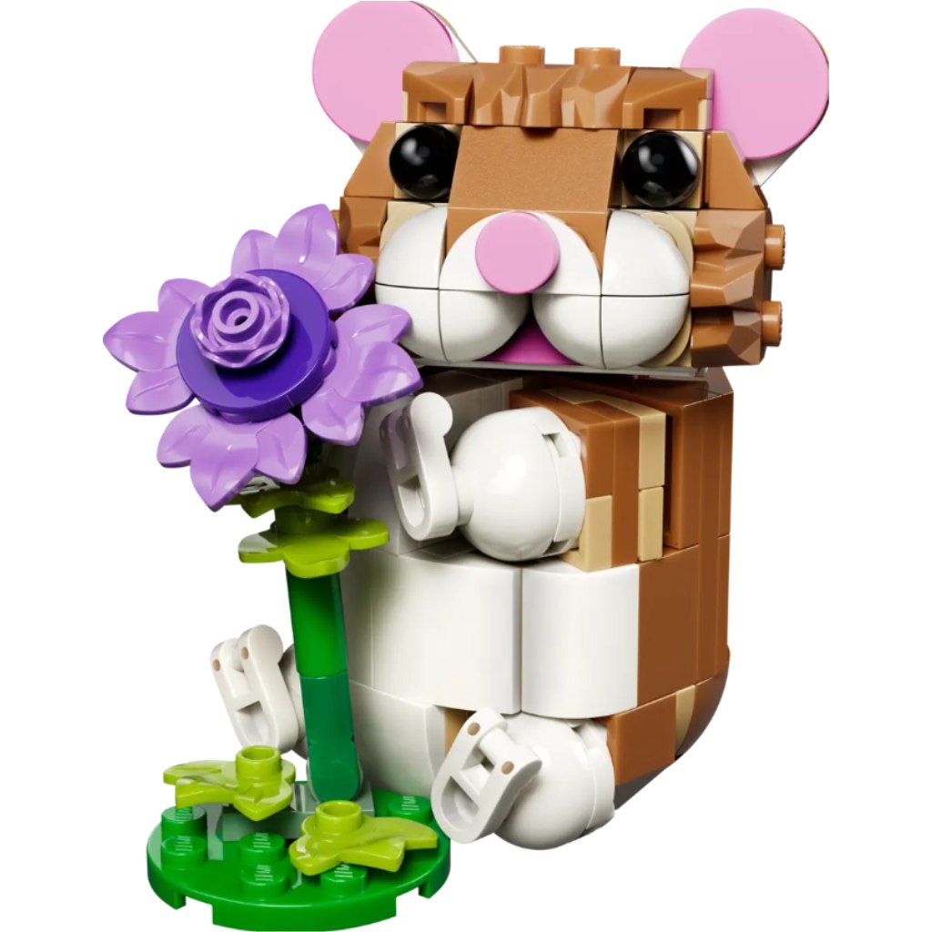 LEGO® Creator: Aranyos hörcsög egy virággal (31376) kép 2