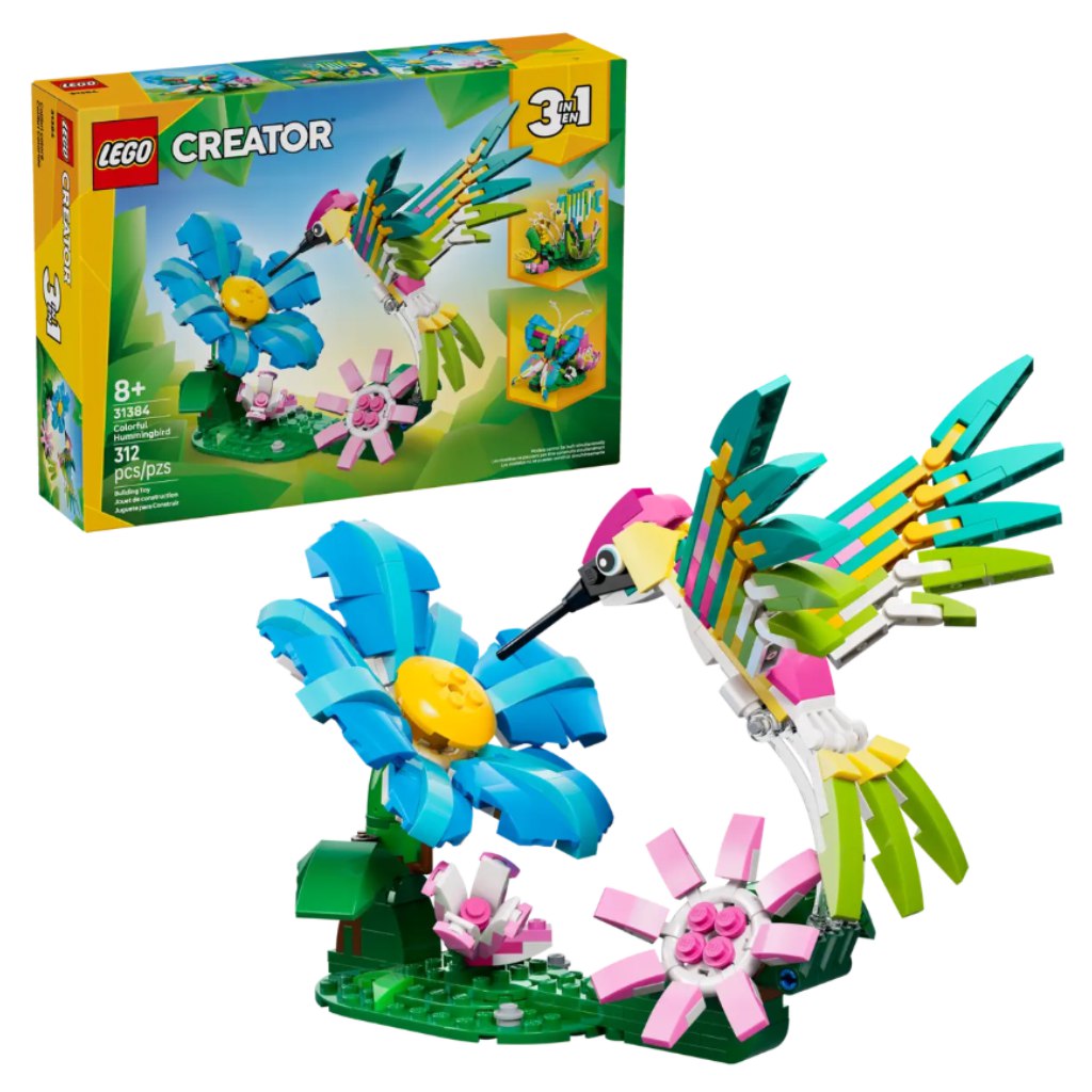 LEGO® Creator: Vadállatok: Színpompás kolibri (31384) kép 1