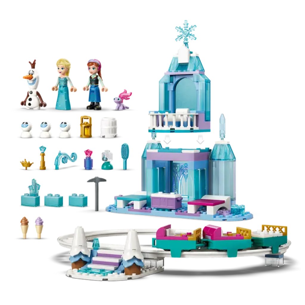 LEGO® Disney: Elsa jégkastélya és szánkós kalandjai (43281) kép 3