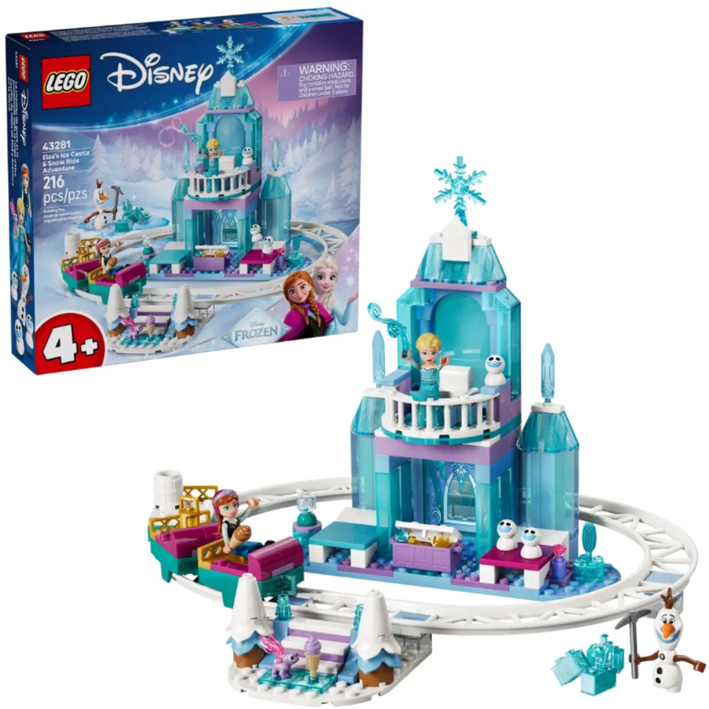 LEGO® Disney: Elsa jégkastélya és szánkós kalandjai (43281) kép 1