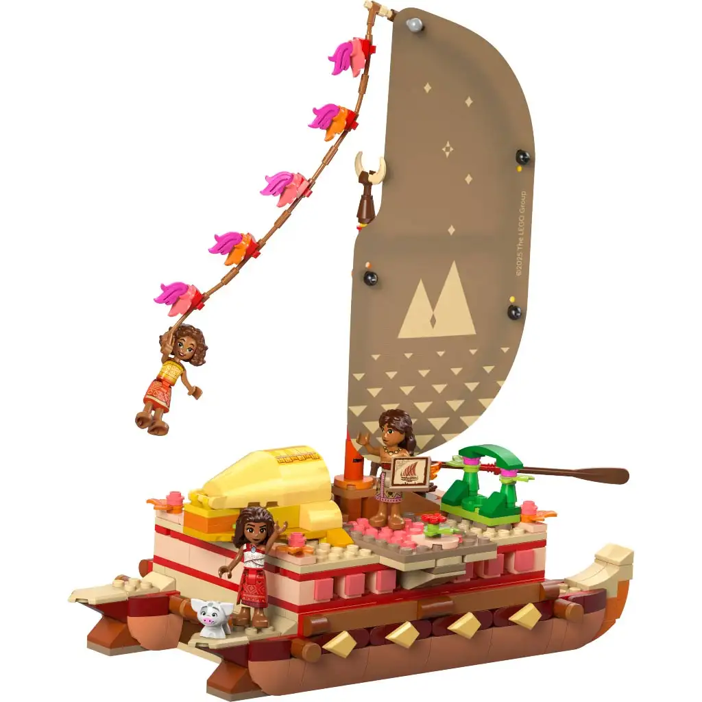 LEGO® Disney: Vaiana kalandokkal teli kenuja (43270) kép 2