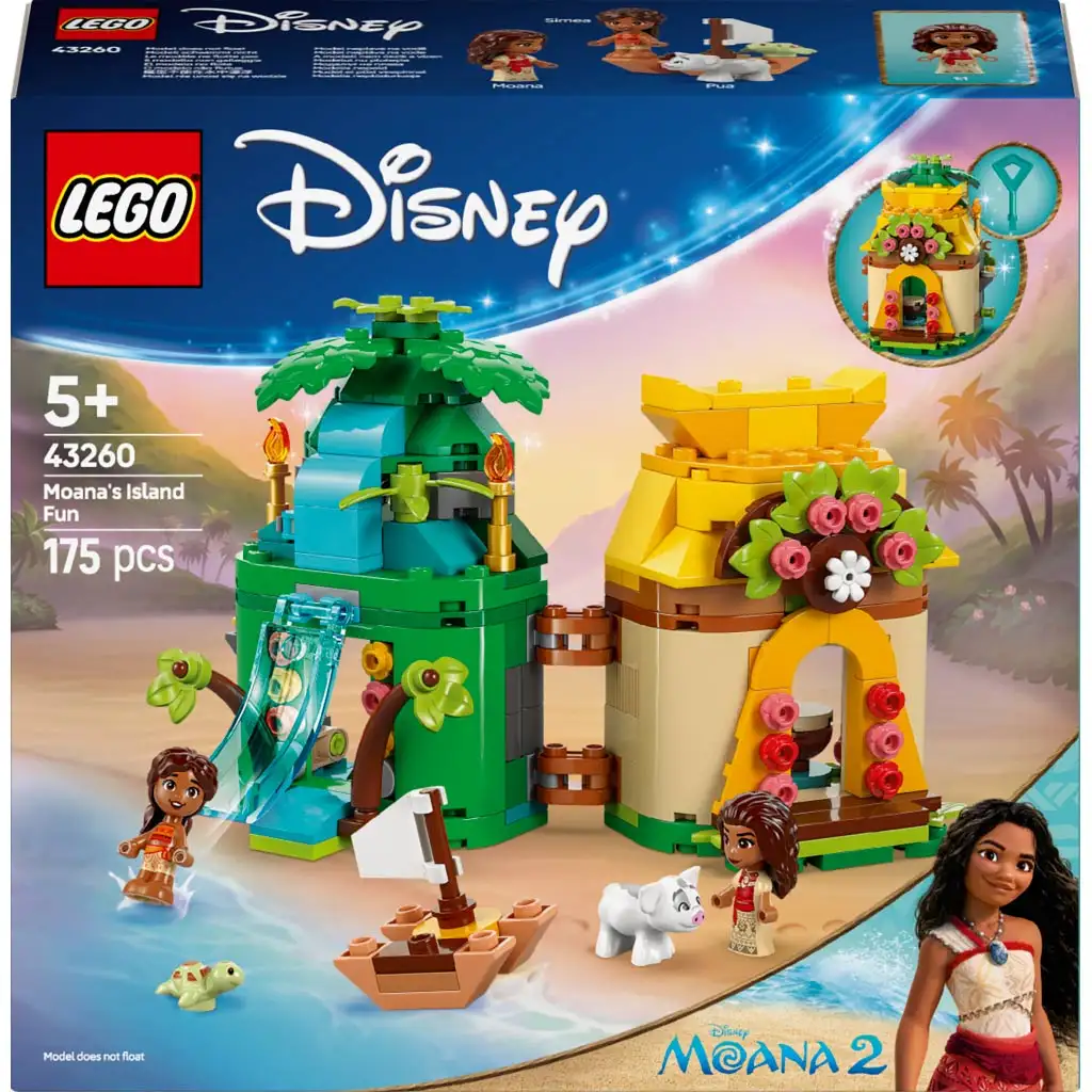 LEGO® Disney: Vaiana vidám kalandjai a szigeten (43260) kép 1