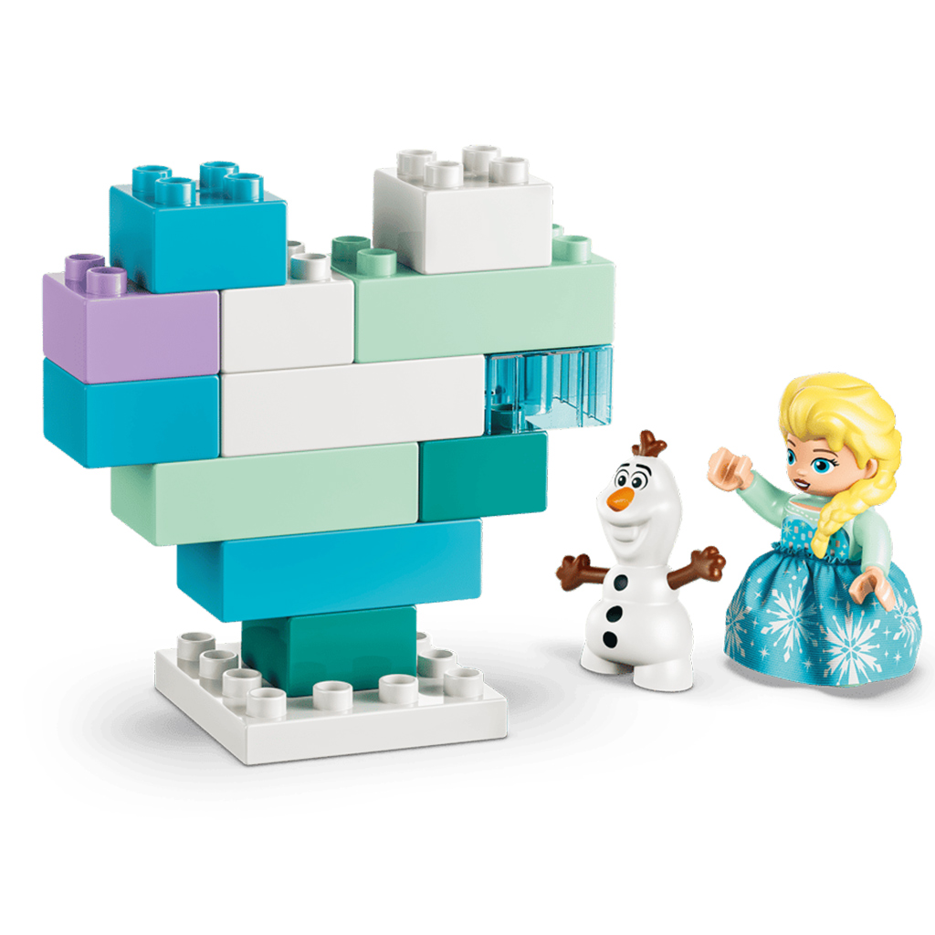 LEGO® DUPLO® Jégvarázs: kreatív doboz Elsa és Olaf figurákkal (10462) kép 6