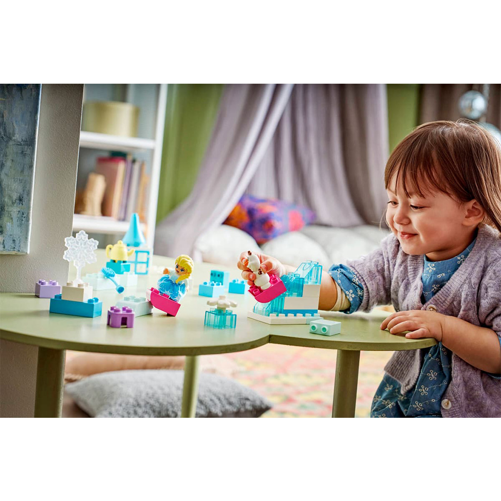LEGO® DUPLO® Jégvarázs: kreatív doboz Elsa és Olaf figurákkal (10462) kép 8
