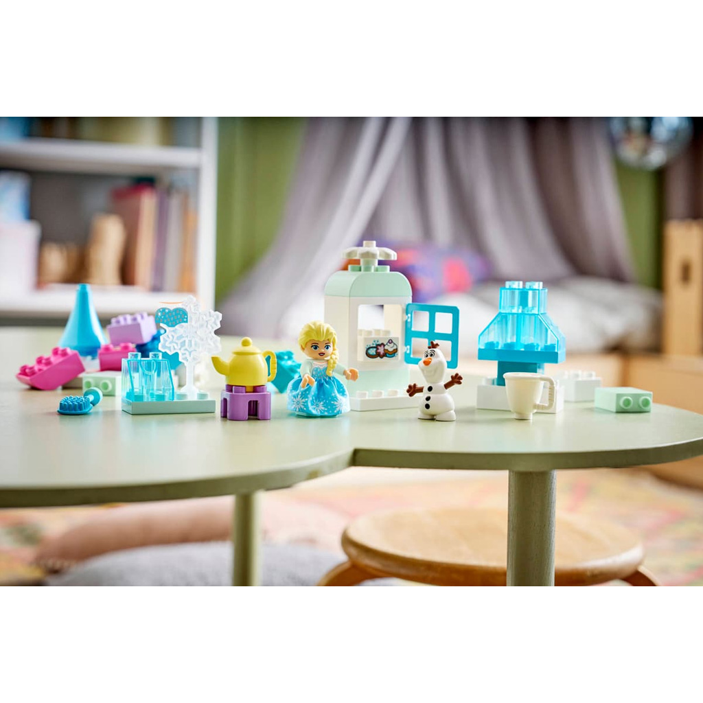LEGO® DUPLO® Jégvarázs: kreatív doboz Elsa és Olaf figurákkal (10462) kép 9