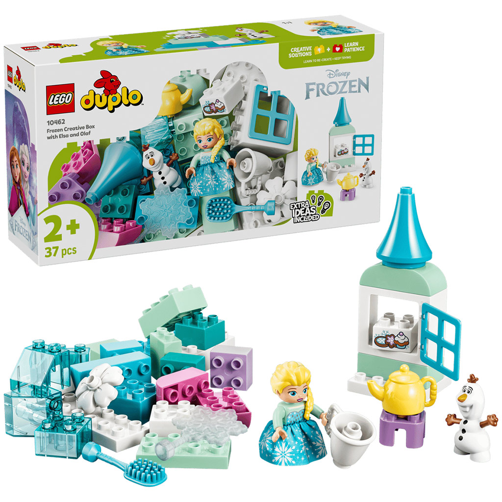 LEGO® DUPLO® Jégvarázs: kreatív doboz Elsa és Olaf figurákkal (10462) kép 1