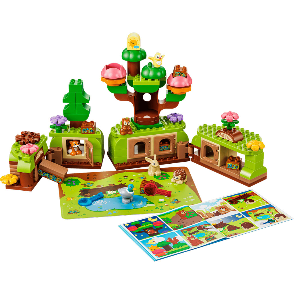 LEGO® DUPLO®: Kalandos erdő vadállatokkal (10480) kép 2