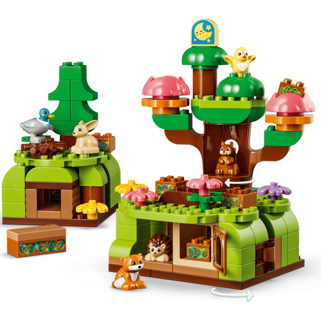 LEGO® DUPLO®: Kalandos erdő vadállatokkal (10480) kép 9