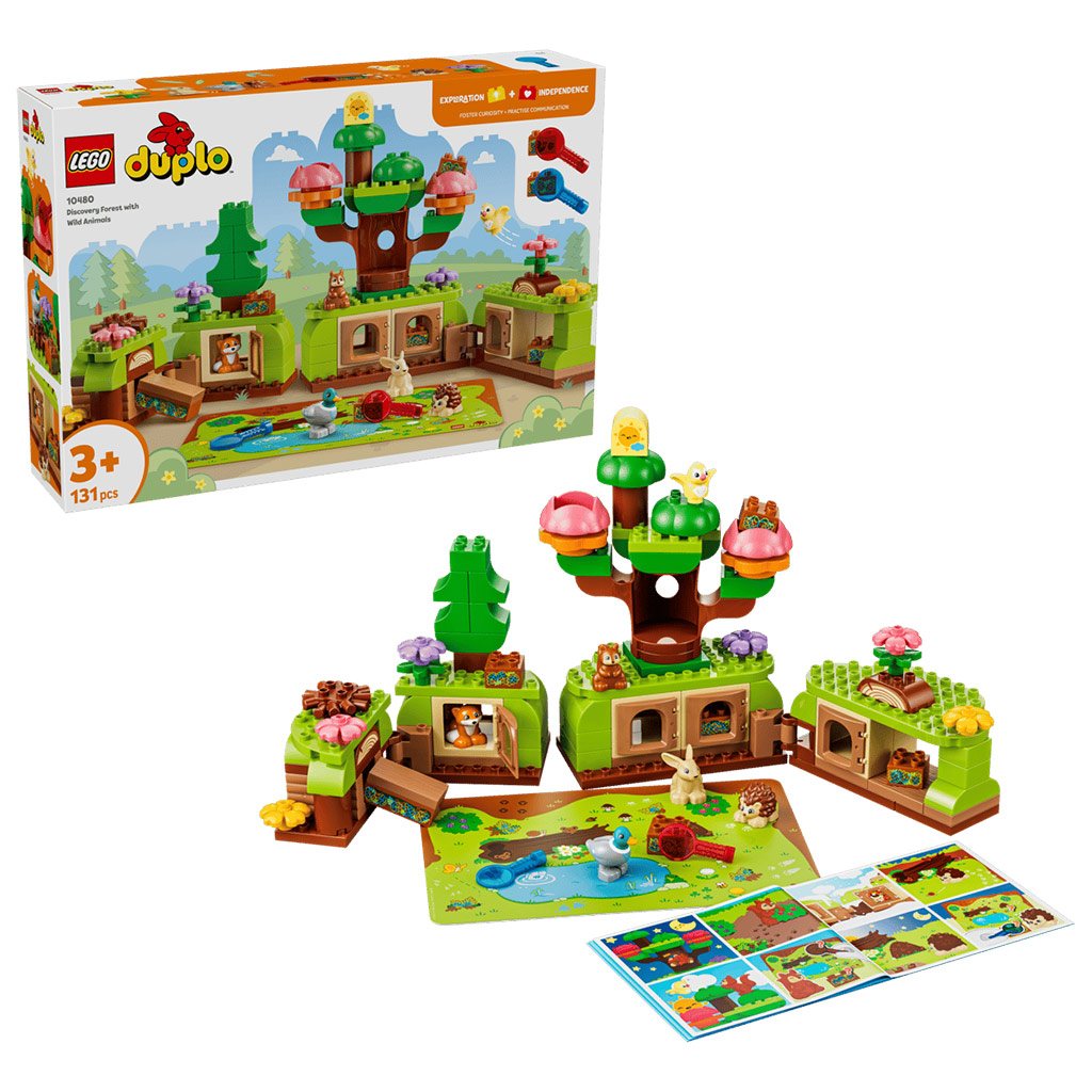 LEGO® DUPLO®: Kalandos erdő vadállatokkal (10480) kép 1