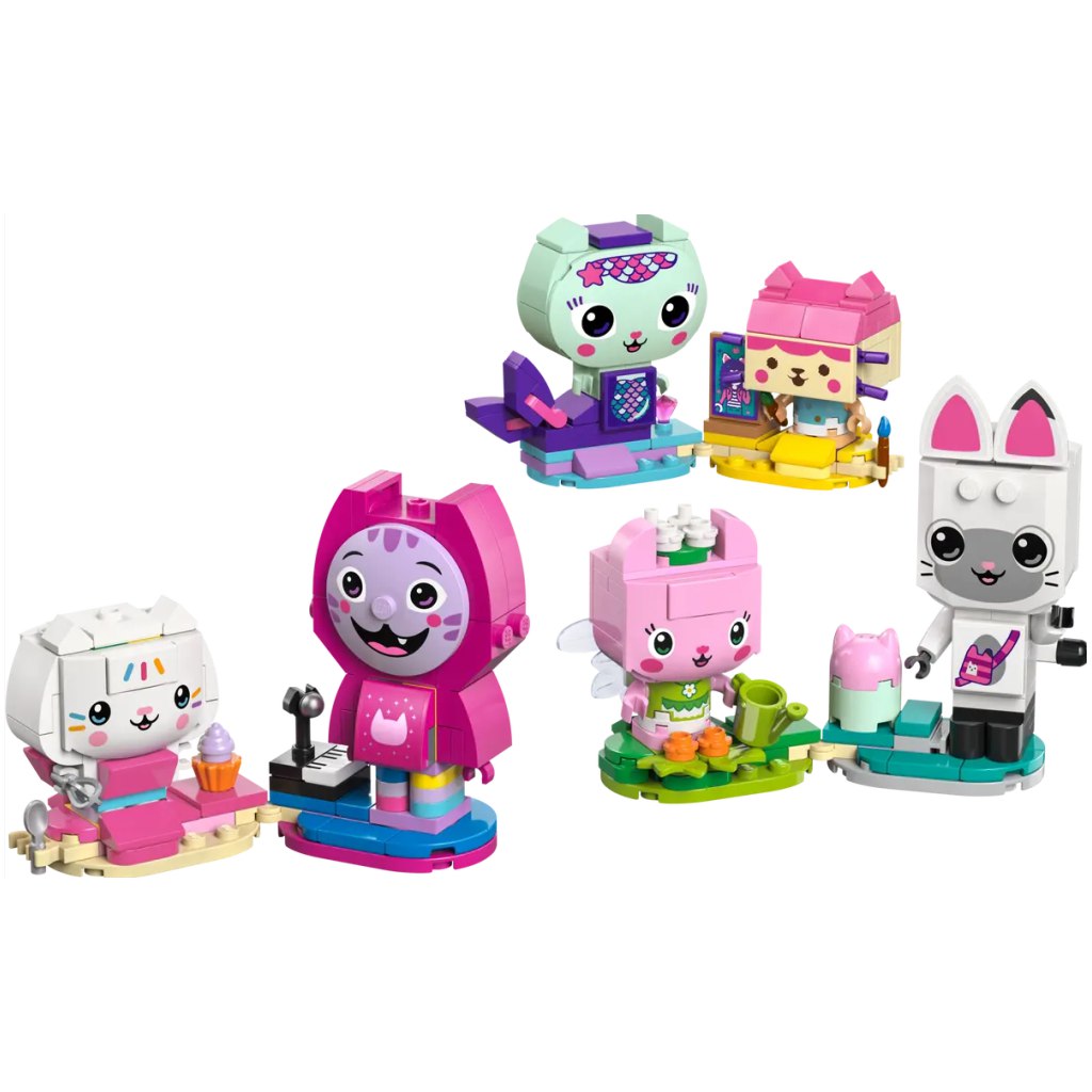 LEGO® Gabi babaháza: Gabi kockákból épült cicabarátai (11215) kép 2