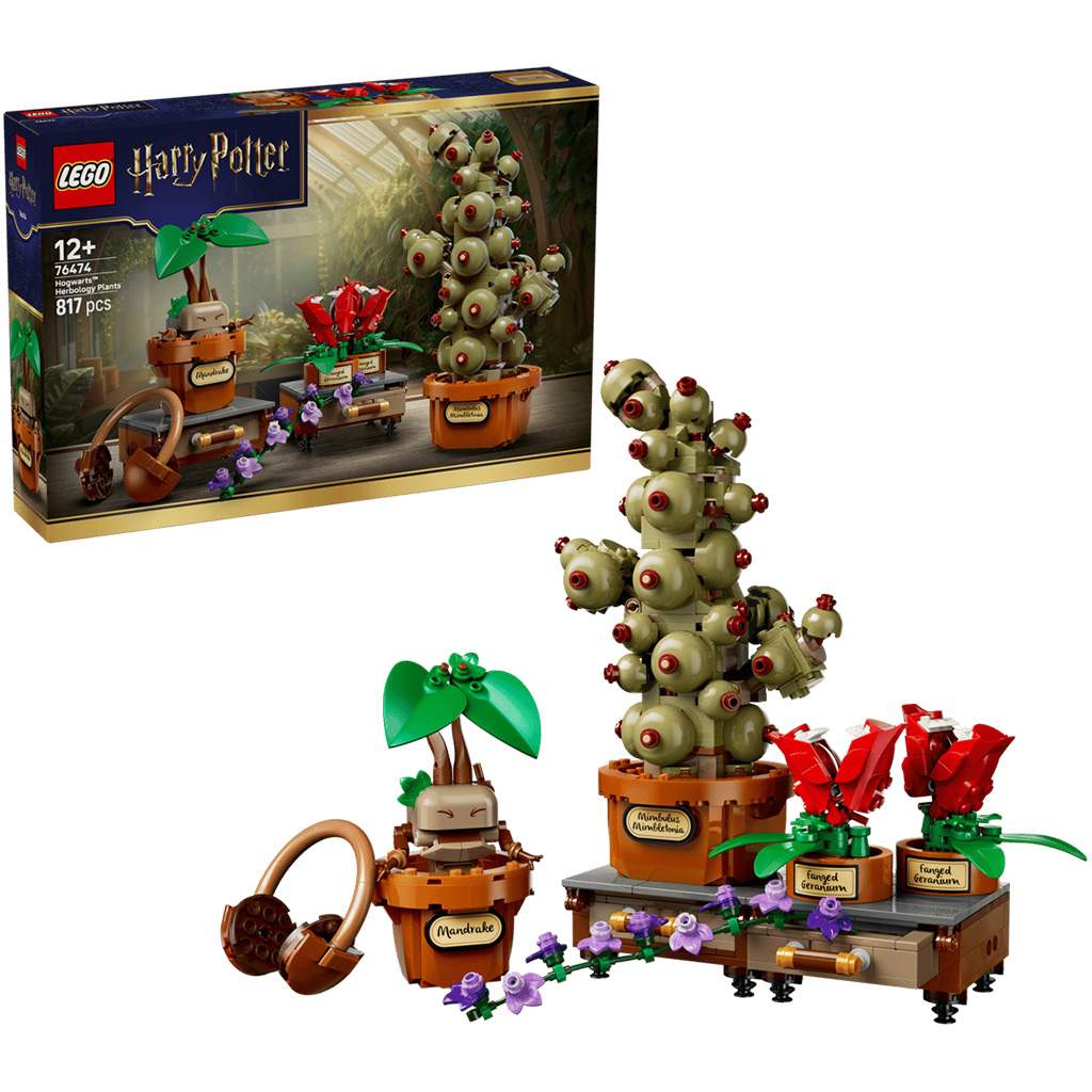 LEGO® Harry Potter™: A Roxfort™-i gyógynövénytanóra növényei (76474) kép 1