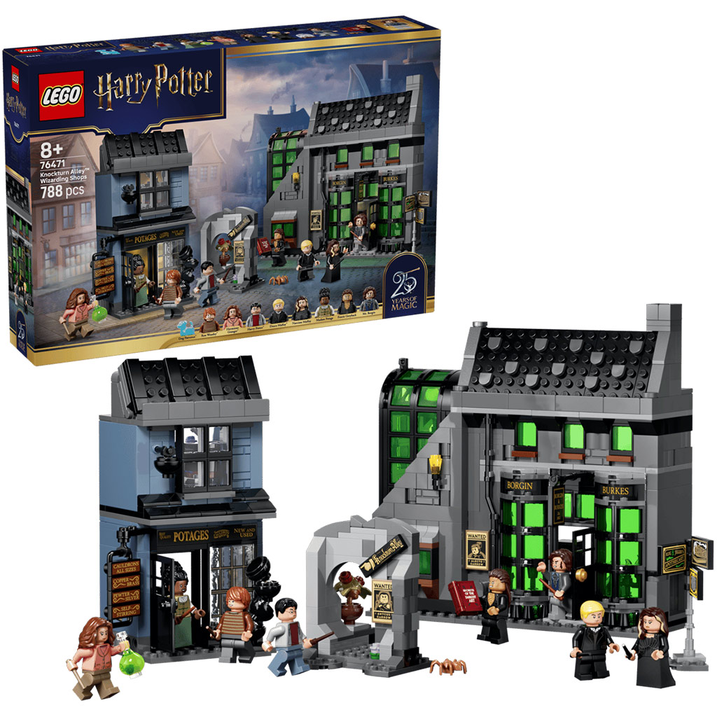 LEGO® Harry Potter™: A Zsebpiszok köz™ varázslóboltjai (76471) kép 1