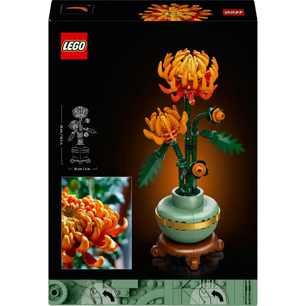 LEGO® Icons: Krizantém (10368) kép 5