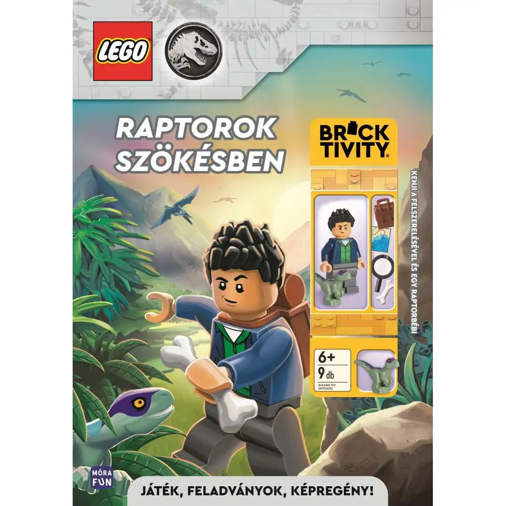 Móra: LEGO® Jurassic World - Raptorok szökésben kép 1
