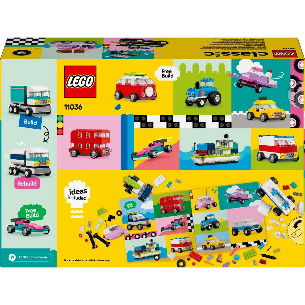 LEGO® Classic: Kreatív járművek (11036) kép 2