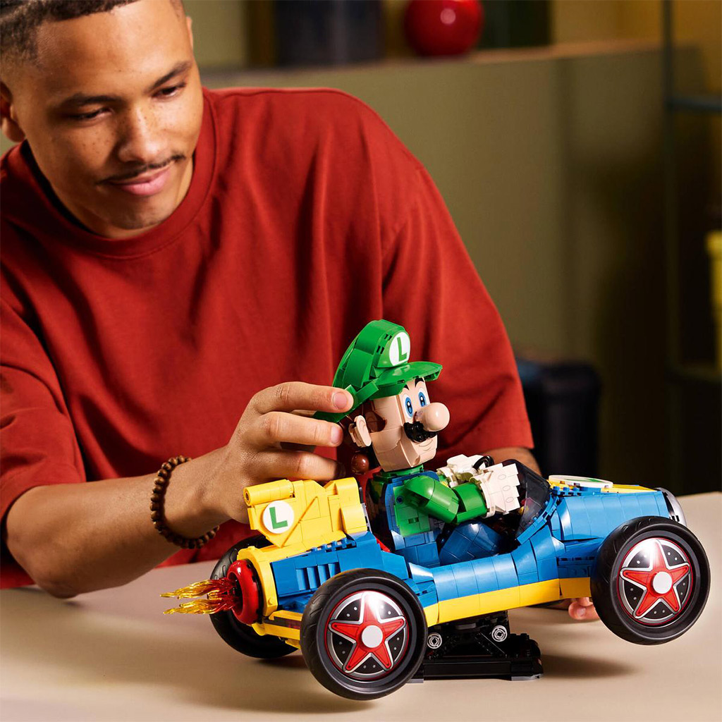 LEGO® Super Mario™: Mario Kart™ – Luigi és Mach 8 (720509 kép 5
