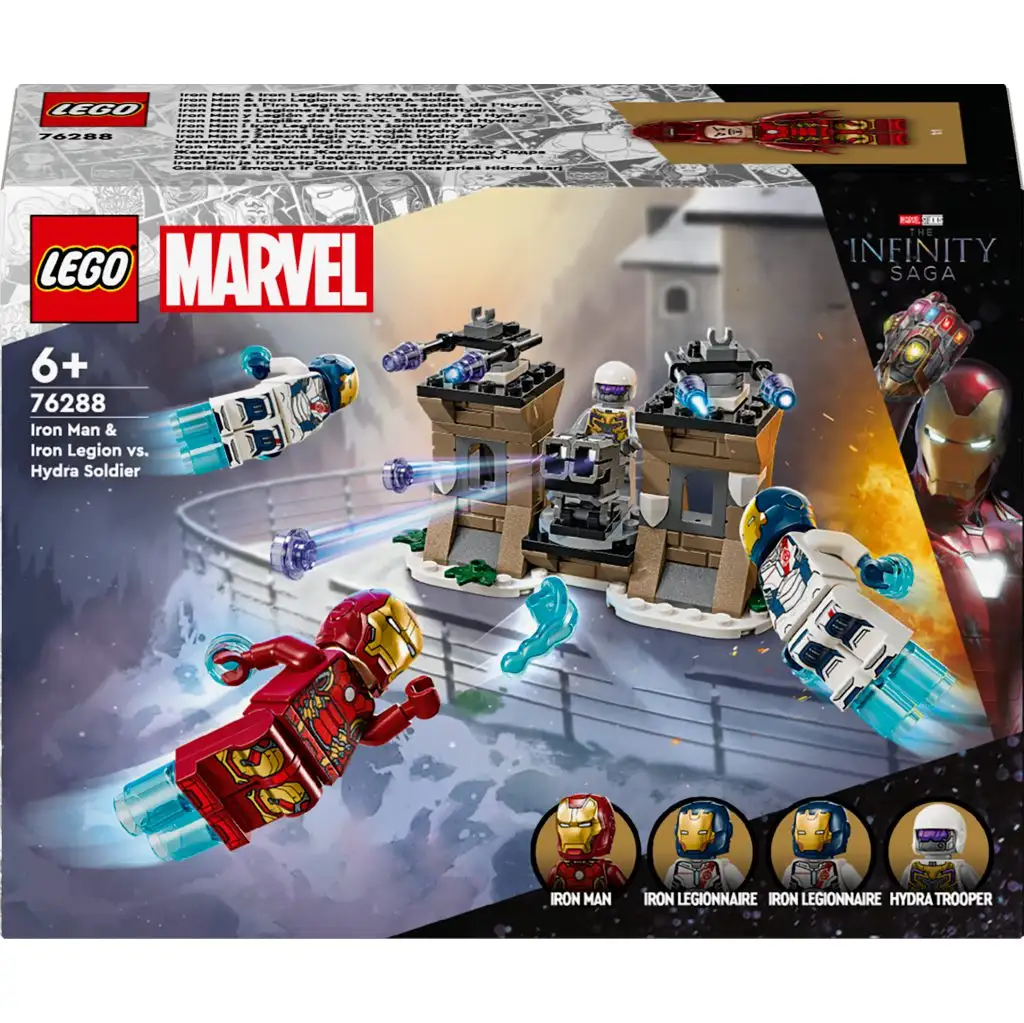 LEGO® Marvel: Vasember és a Vaslégió vs. Hydra-katona (76288) kép 1