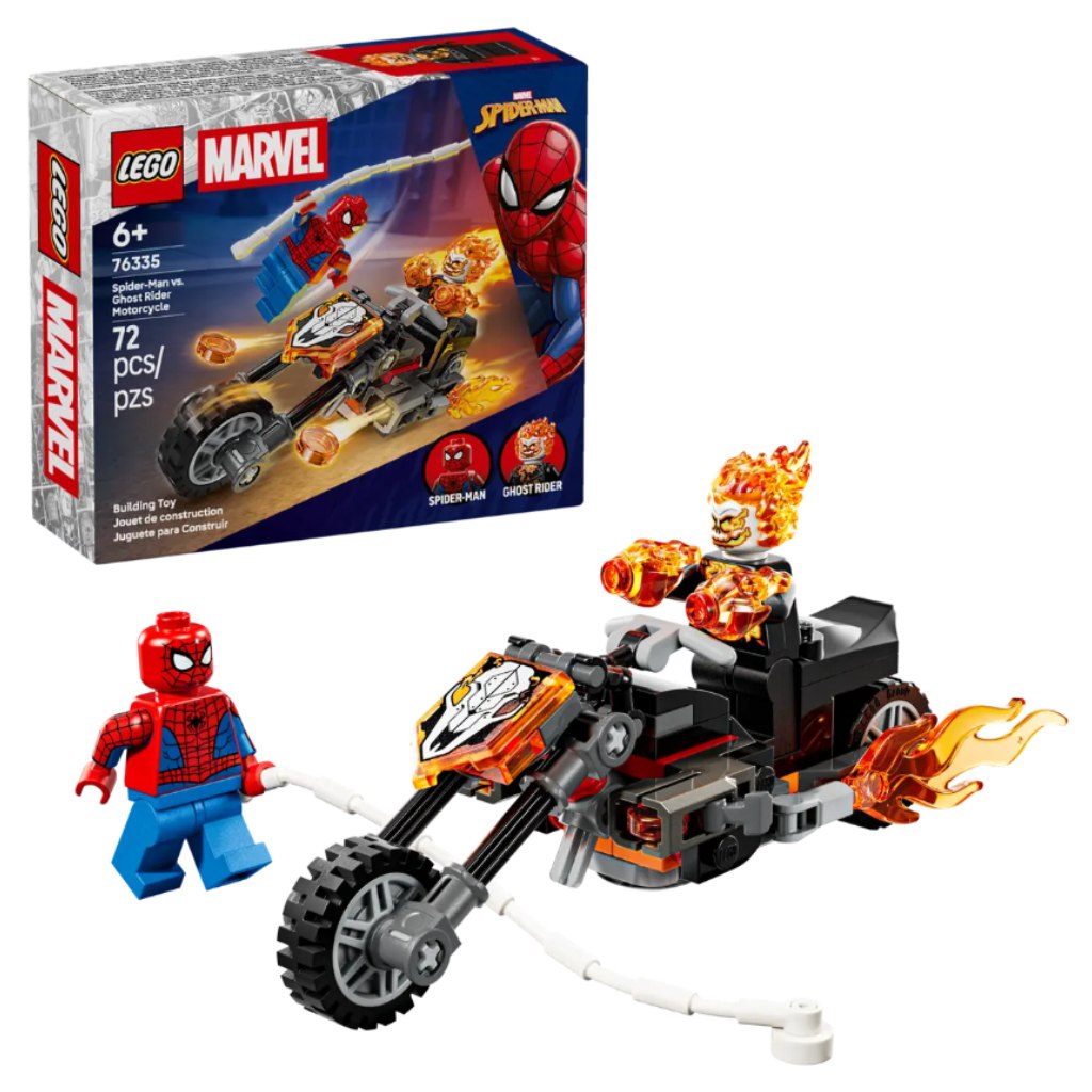 LEGO® Marvel: Pókember a motoros Szellemlovas ellen (76335) kép 1