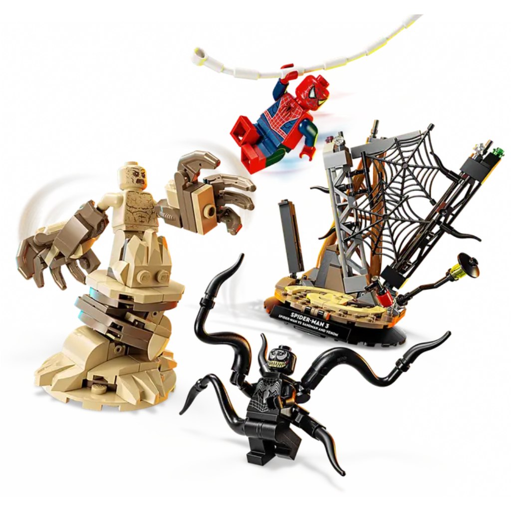 LEGO® Marvel: Pókember és Homokember óriási csatája (76334) kép 3