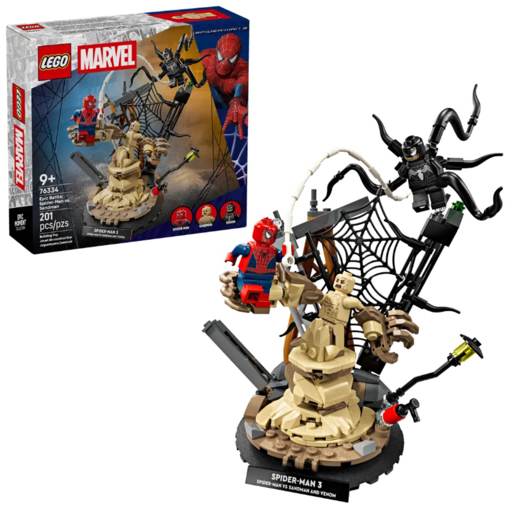 LEGO® Marvel: Pókember és Homokember óriási csatája (76334) kép 1