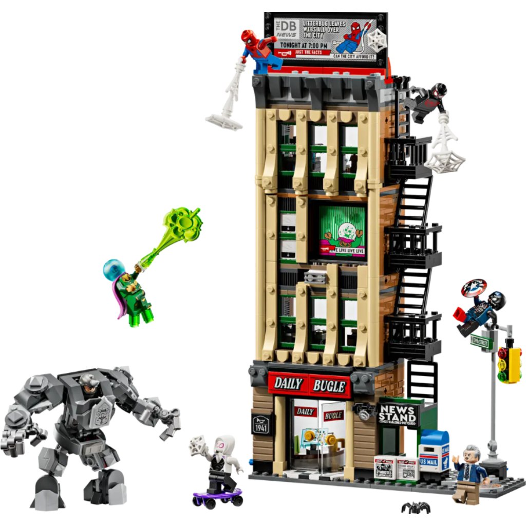LEGO® Marvel: Pókember vs. Mysterio: Hírharsona (76342) kép 2