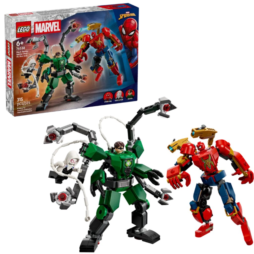 LEGO® Marvel: Robotharc: Pókember vs. Doc Ock (76338) kép 1