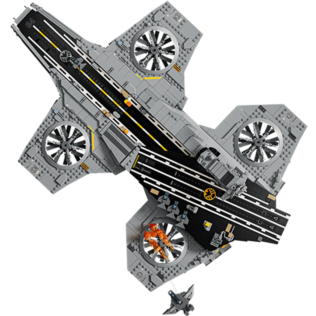 LEGO® Marvel: S.H.I.E.L.D. Helicarrier (76354) kép 4