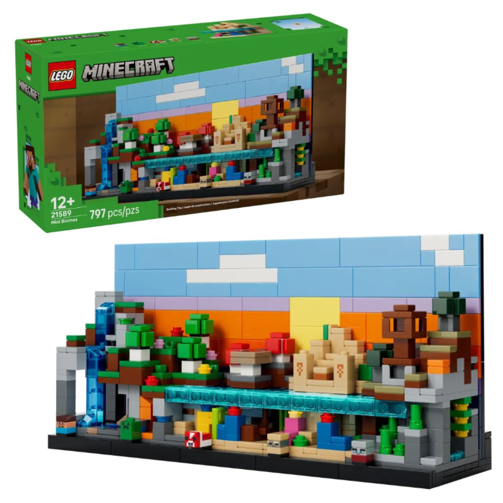 LEGO® Minecraft: Minibiomok (21589) kép 1
