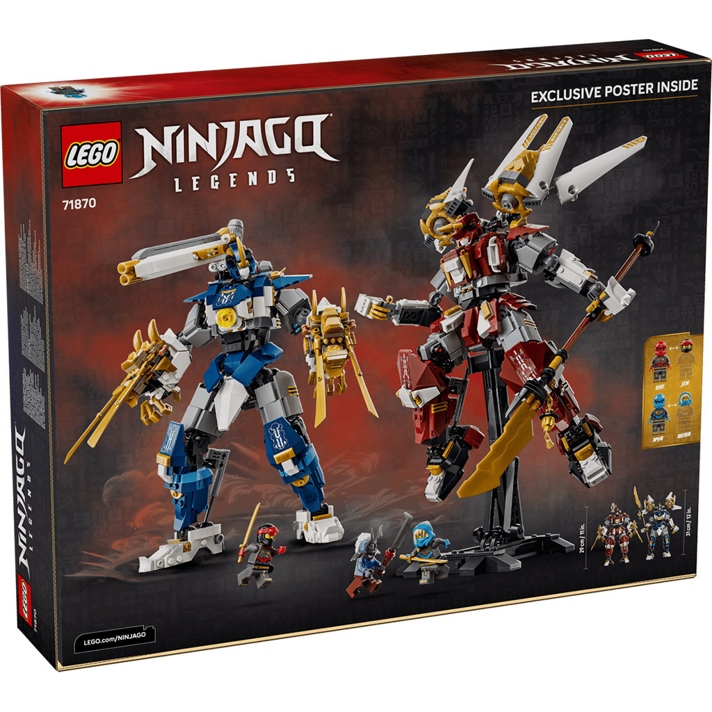 LEGO® Ninjago: Iker titánpáncélok (71870) kép 9