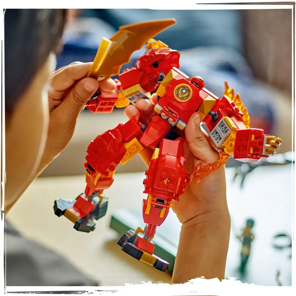 LEGO® Ninjago: Kai elemi tűzrobotja (71808) kép 4
