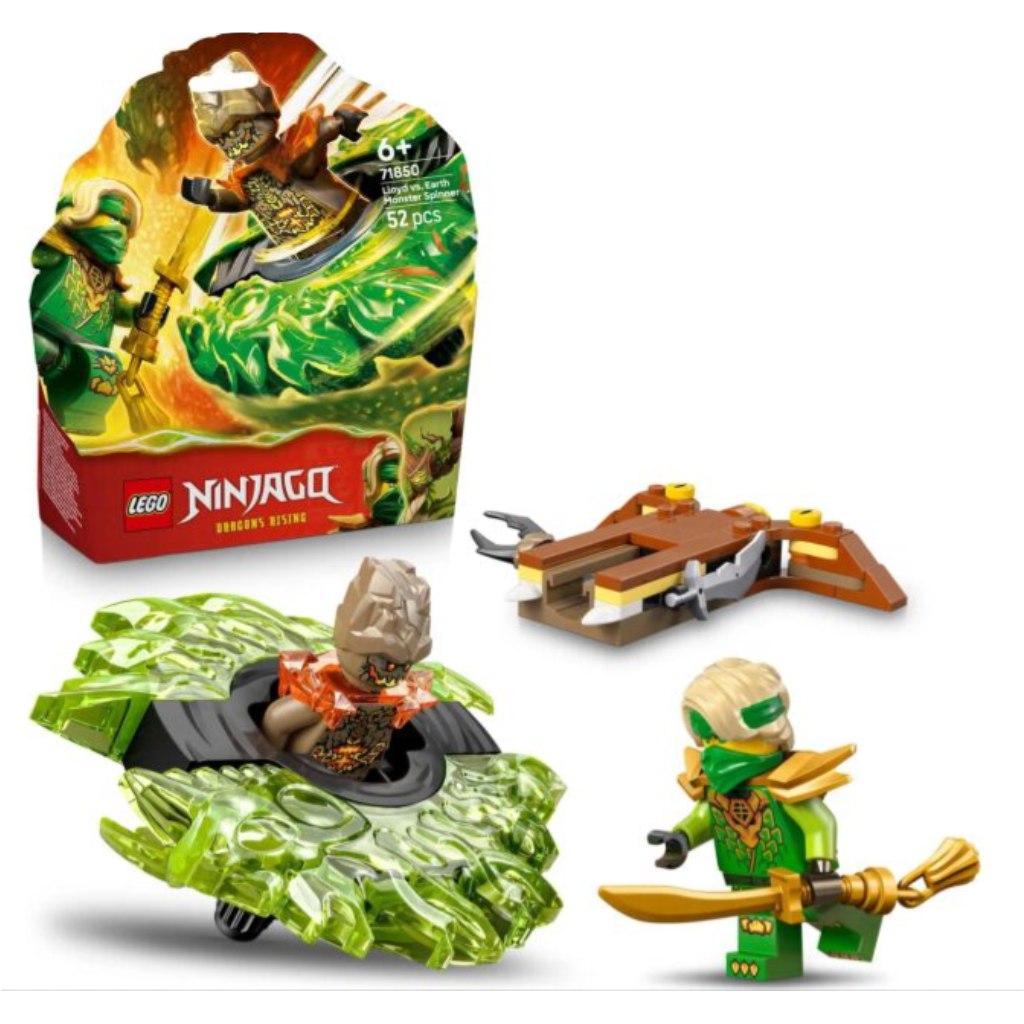 LEGO® Ninjago: Lloyd egy földszörny pörgettyűje ellen (71850) kép 1