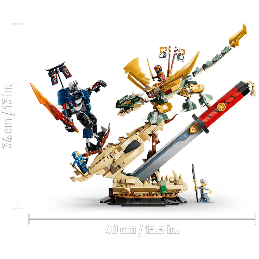 LEGO® Ninjago: Összecsapás a Sárkány Kardjánál (71871) kép 4