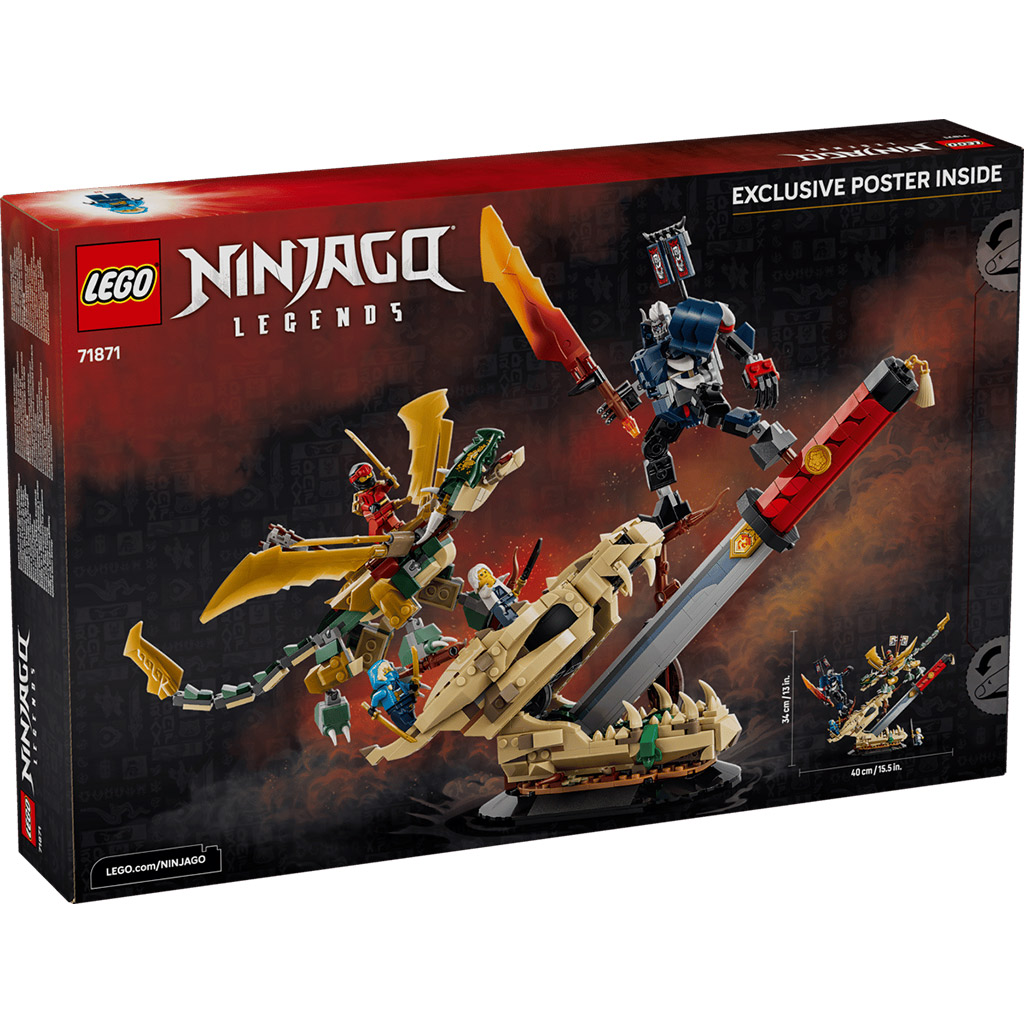 LEGO® Ninjago: Összecsapás a Sárkány Kardjánál (71871) kép 8