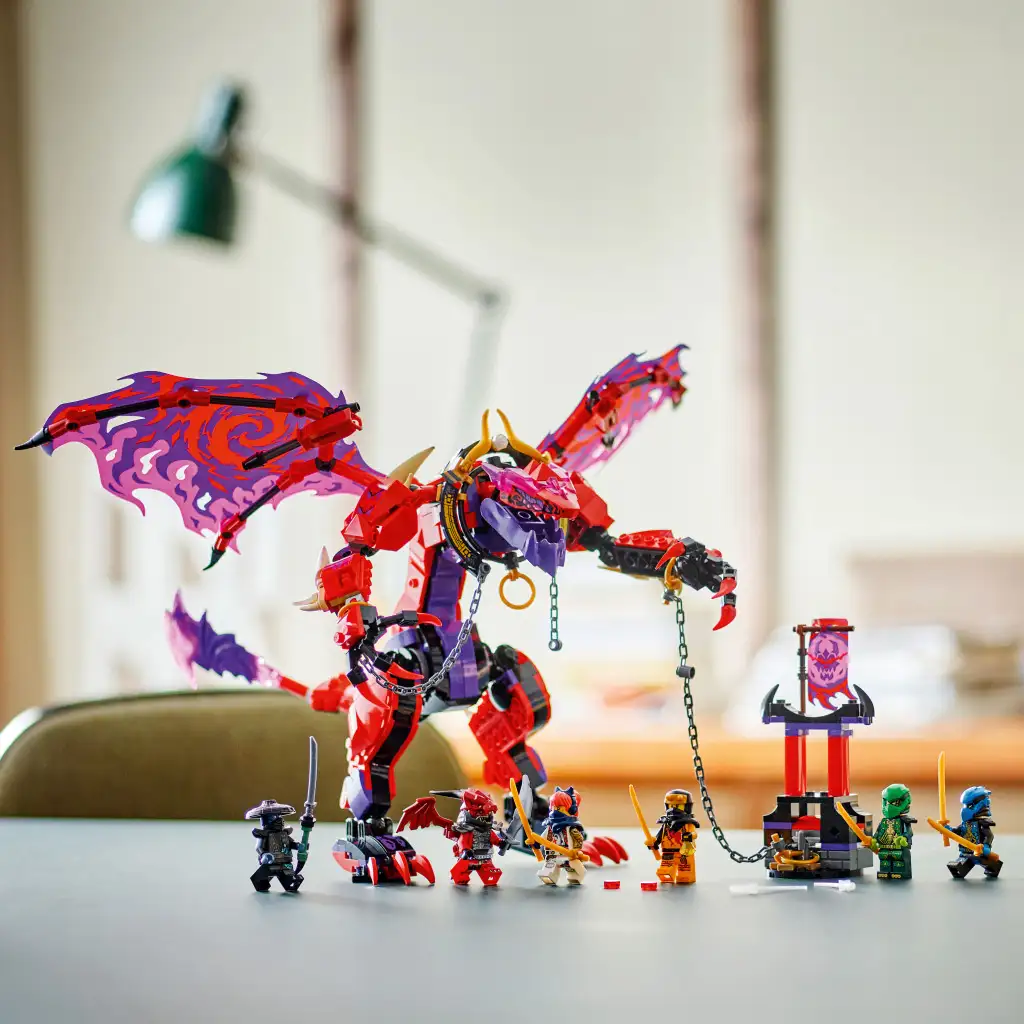 LEGO® Ninjago: Thunderfang, a káosz sárkánya (71832) kép 4