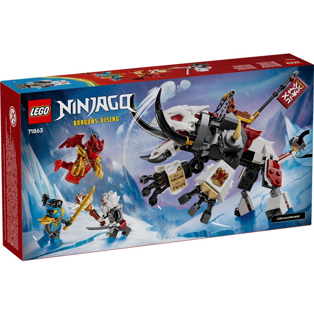 LEGO® Ninjago: Zilvar és Grimtak, a sárkányszörny (71863) kép 7