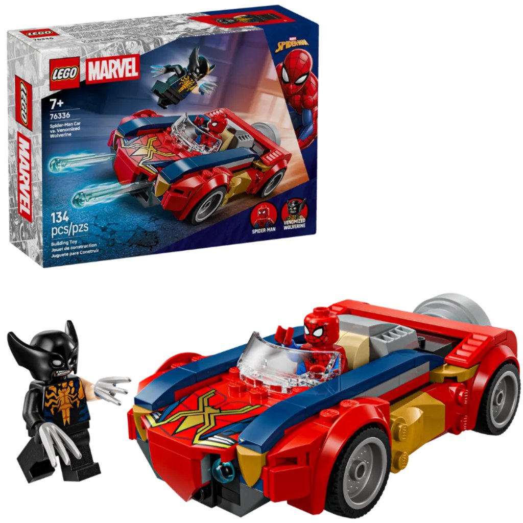 LEGO® Marvel: Pókember a venomizált Farkas ellen (76336) kép 1