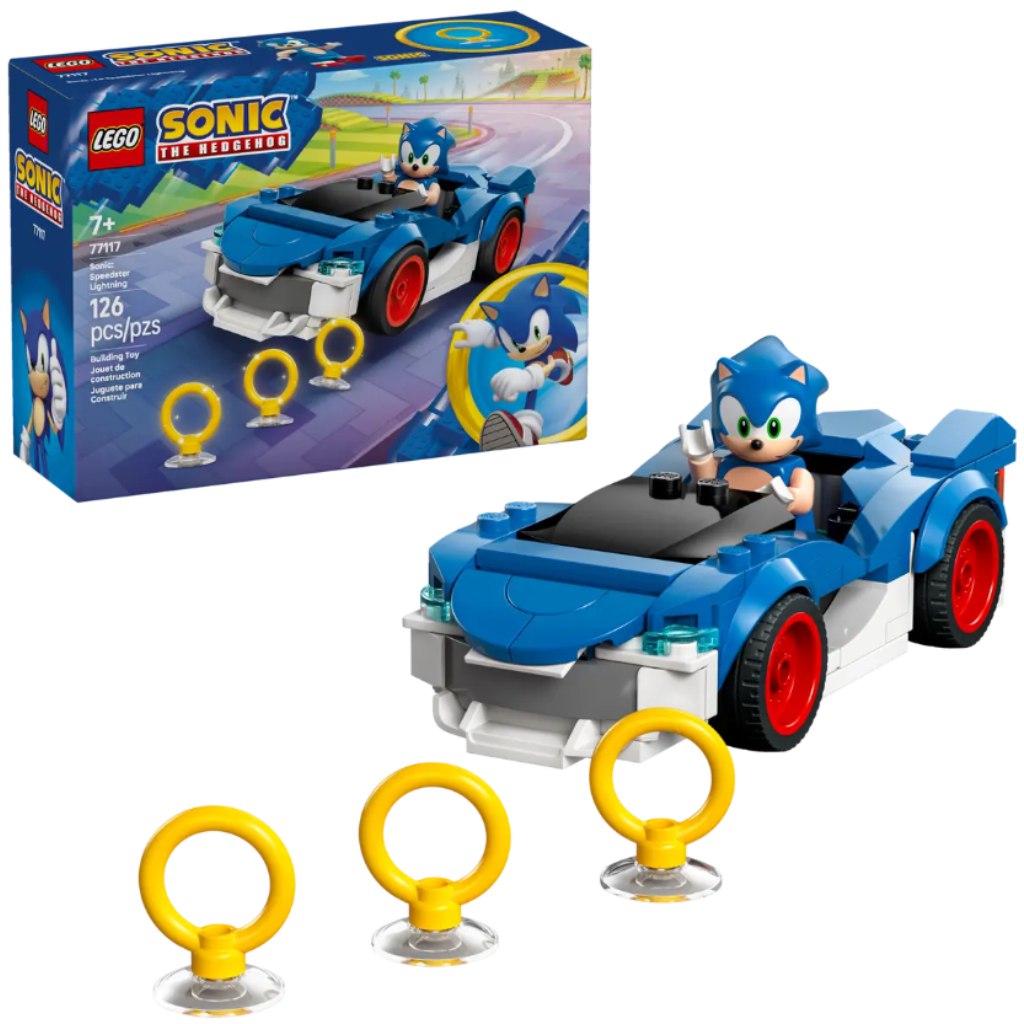 LEGO® Sonic the Hedgehog™: Sonic: Speedster Lightning (77117) kép 1