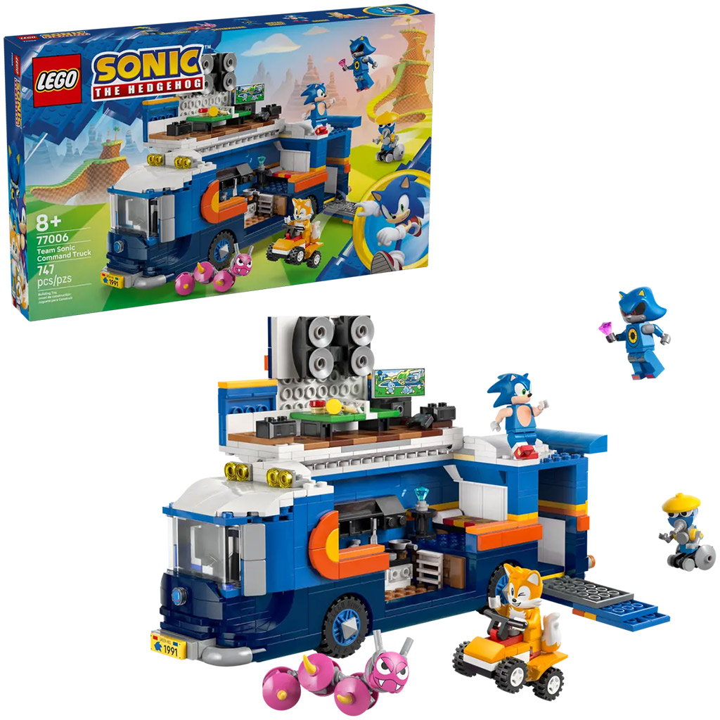 LEGO® Sonic the Hedgehog™: Sonic csapatának járműbázisa (77006) kép 1