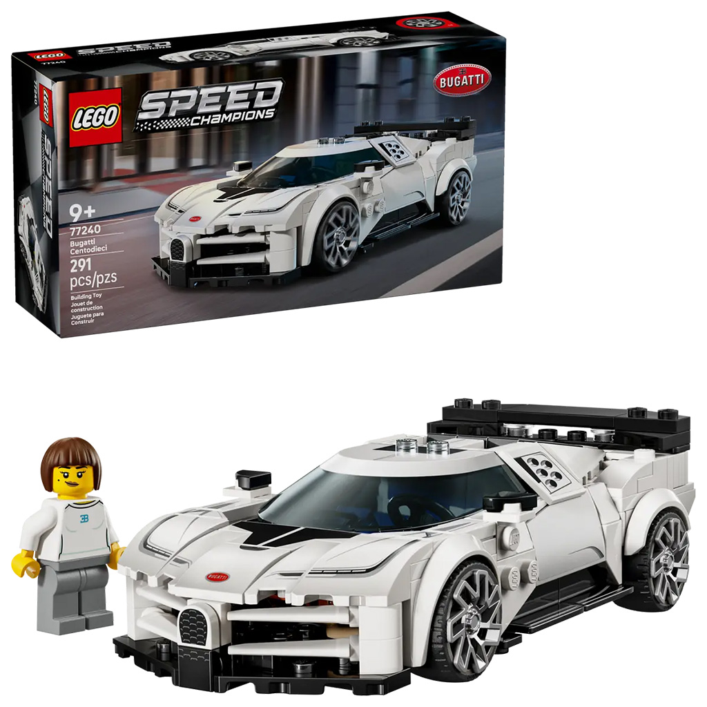 LEGO® Speed Champions: Bugatti Centodieci hiper sportautó (77240) kép 1