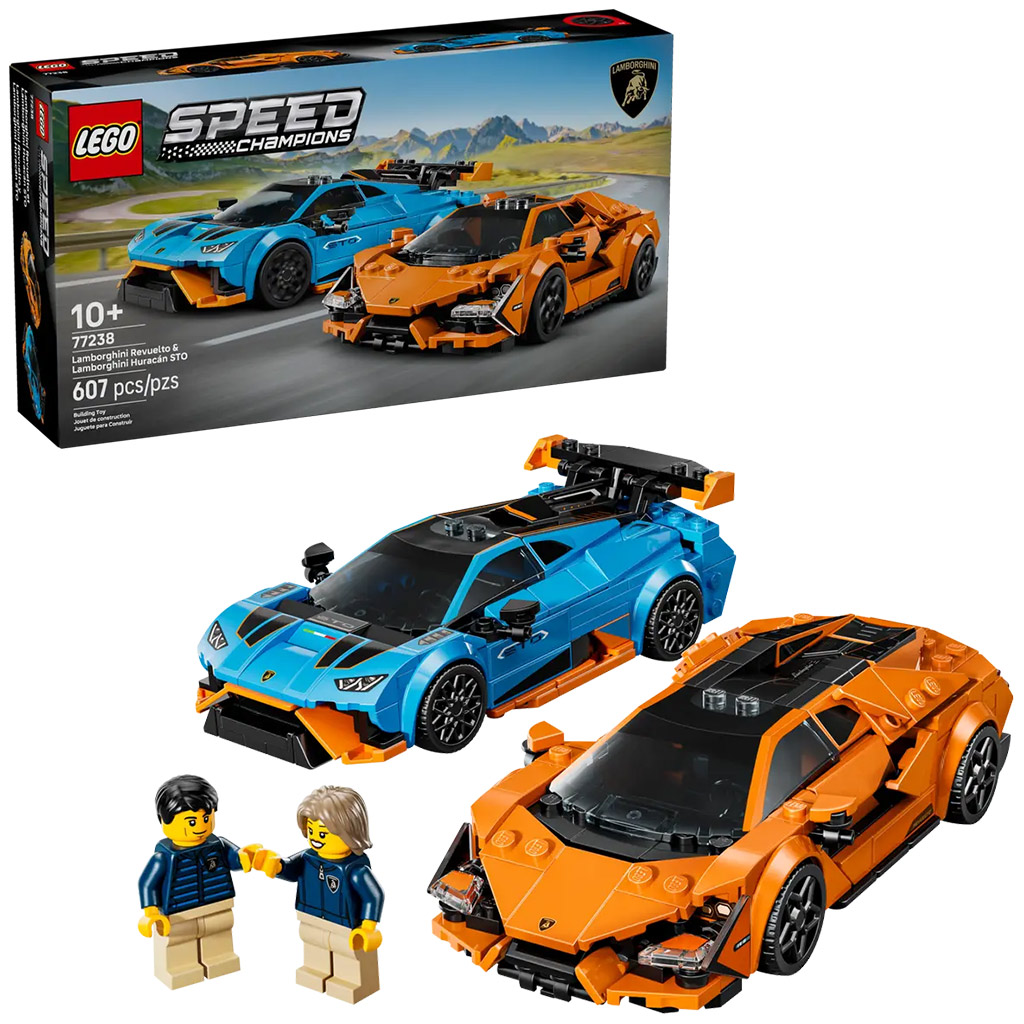 LEGO® Speed Champions: Lamborghini Revuelto és Huracán STO (77238) kép 1