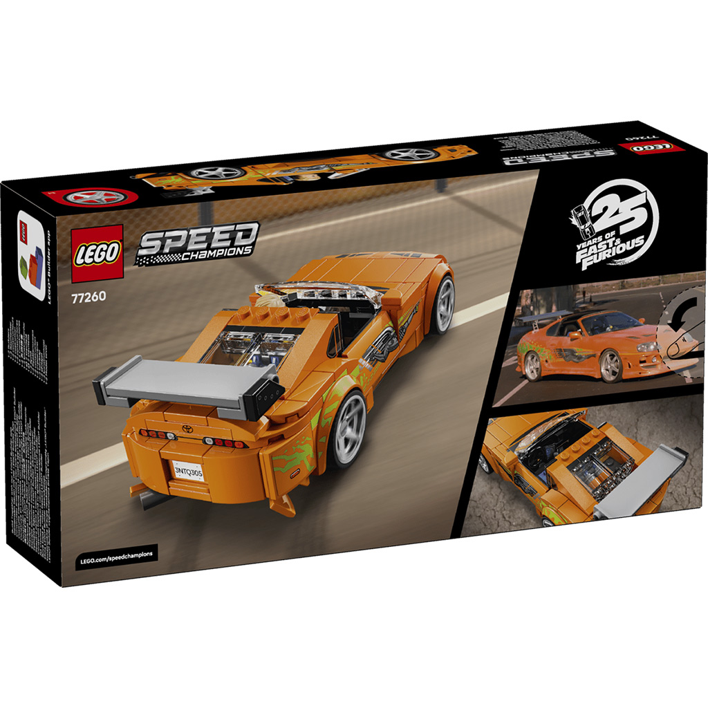 LEGO® Speed Champions: Halálos iramban Toyota Supra MK4 (77860) kép 6