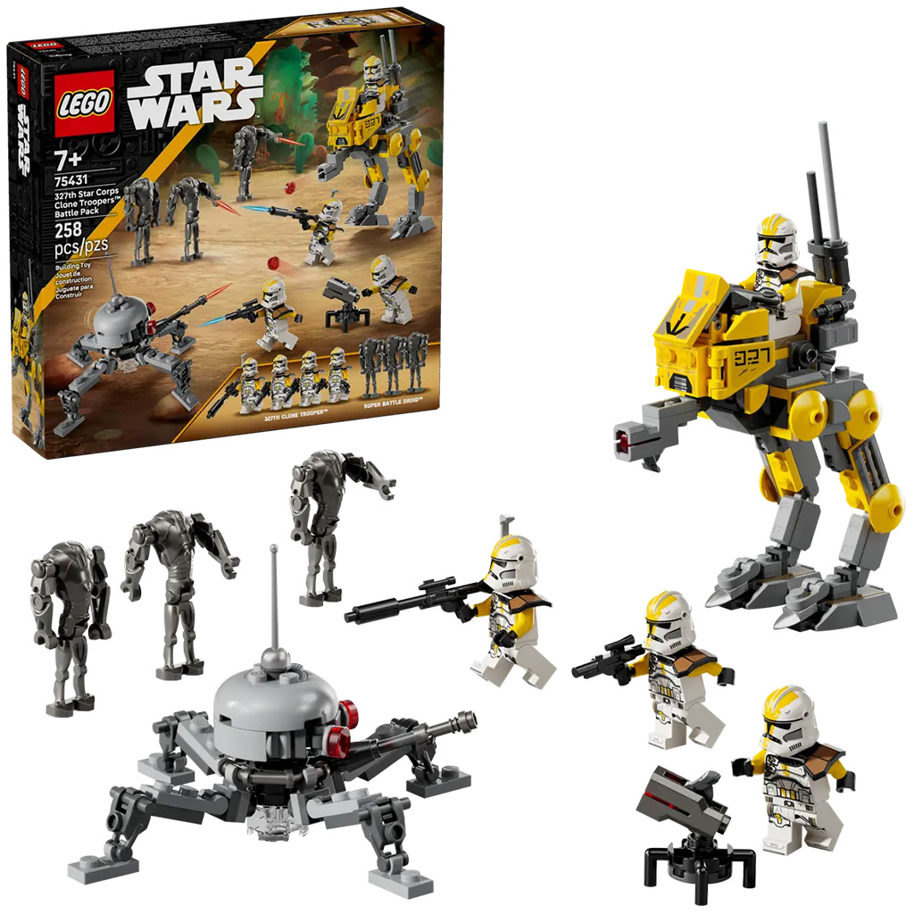 LEGO® Star Wars™: 327. klónkatonák harci csomag (75431) kép 1