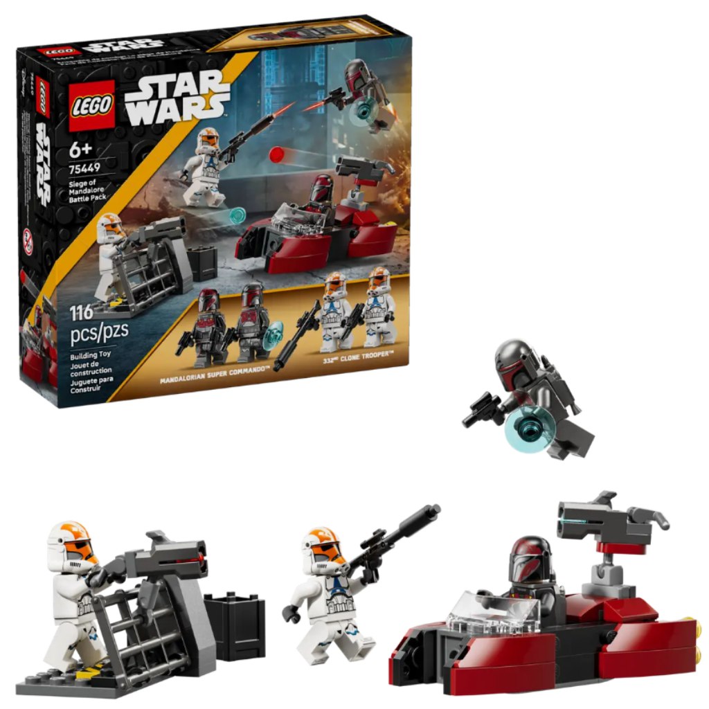 LEGO® Star Wars™: A Mandalore ostroma harci csomag (75449) kép 1