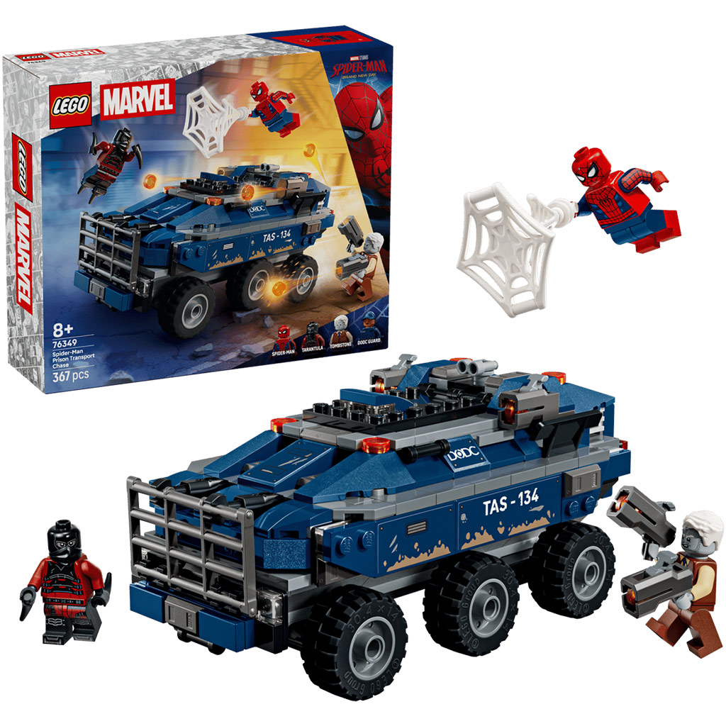 LEGO® Marvel: Pókember: a rabszállító üldözése (76349) kép 1
