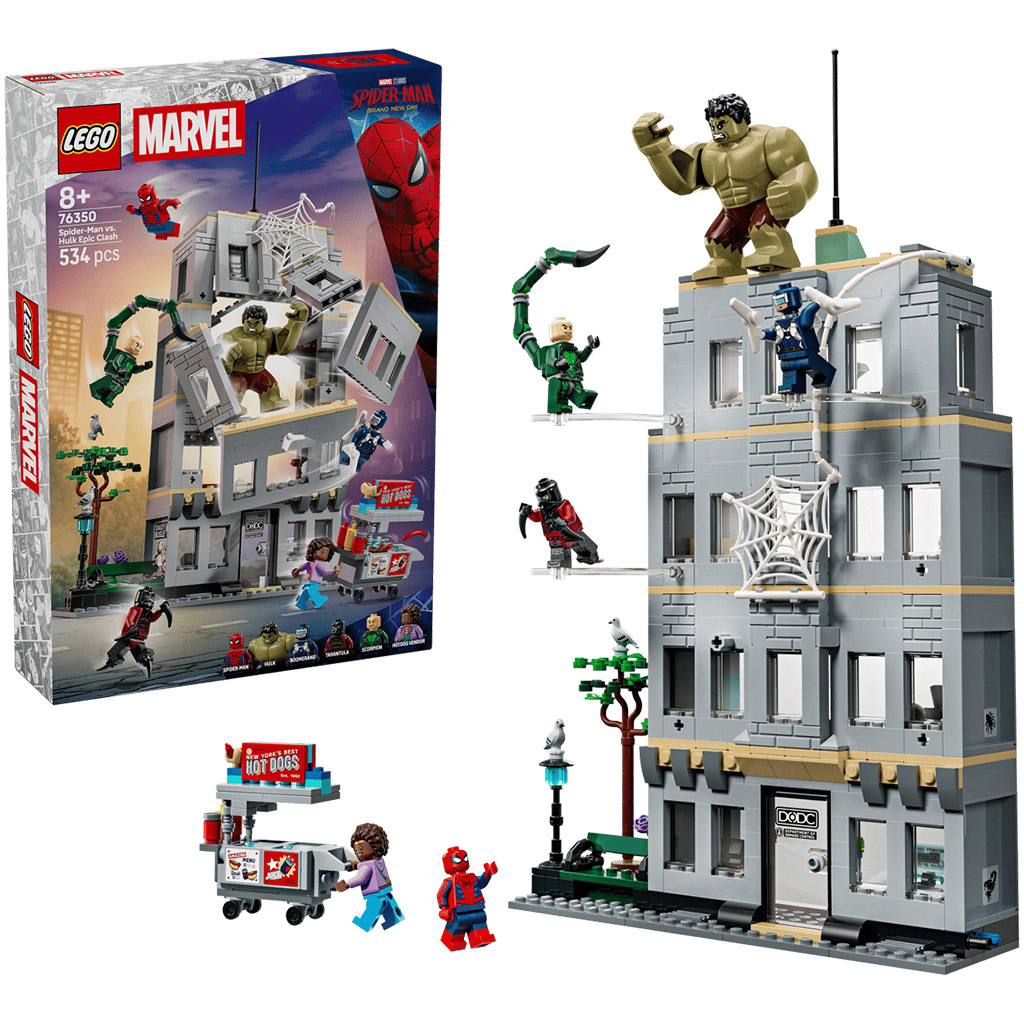 LEGO® Marvel: Pókember és Hulk csatája (76350) kép 1
