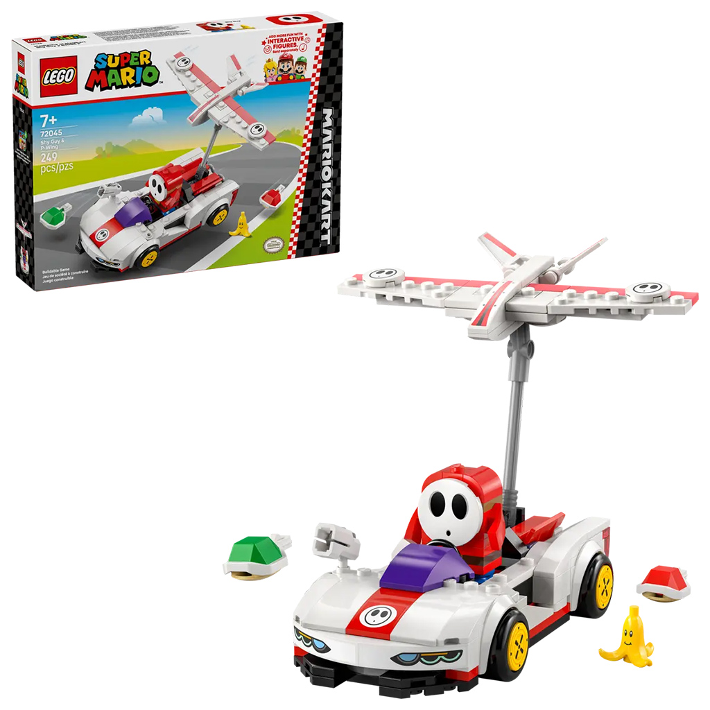 LEGO® Super Mario™: Mario Kart™ – Shy Guy és P-Wing (72045) kép 1