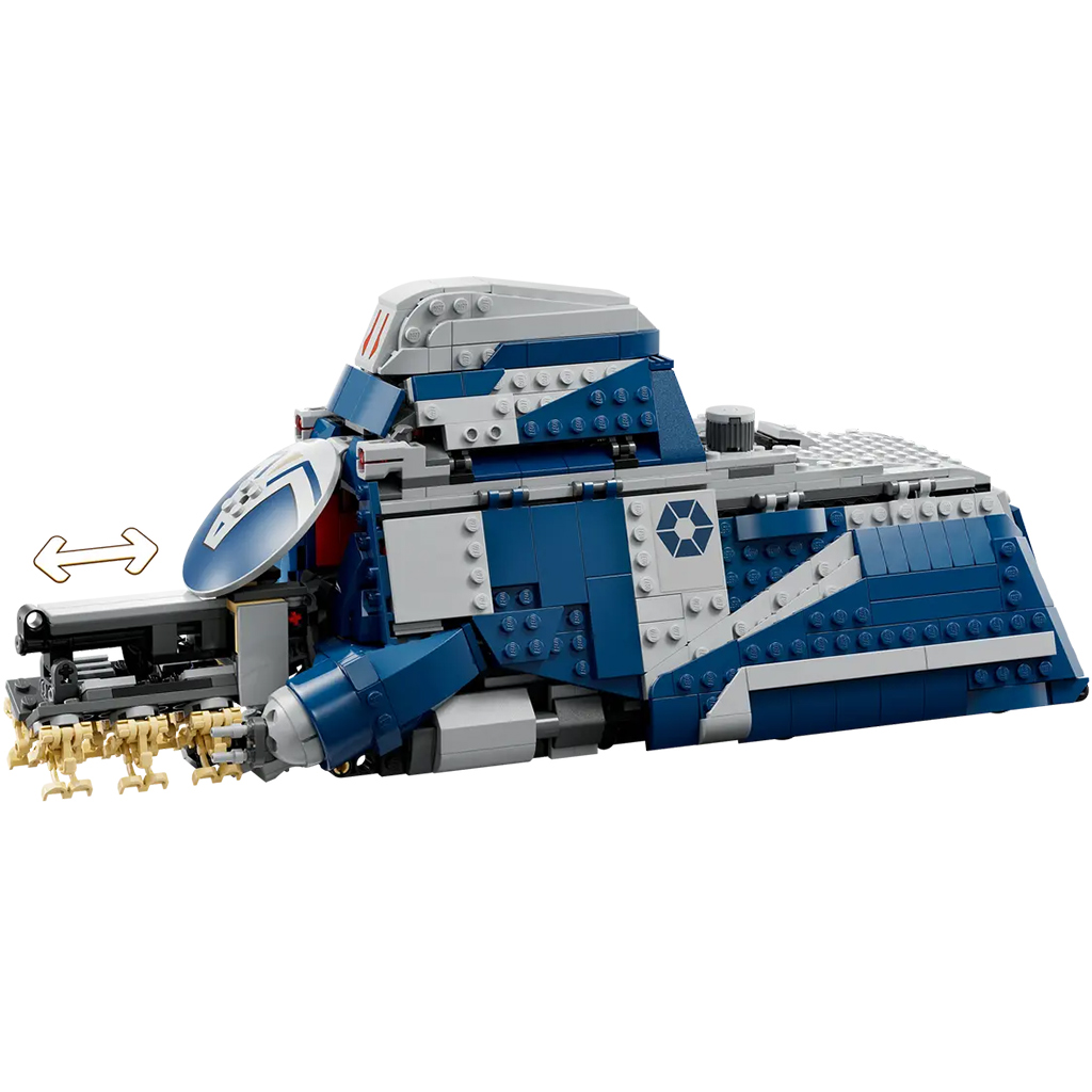 LEGO® Star Wars™: Szeparatisták MTT™ csapatszállítója a feluciai csatában (75435) kép 4